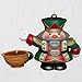 Hallmark Keepsake Christmas Ornaments 2018 Year Dated, Tea Time! Nutcracker, Porcelain, Set of 2