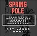 Spring Pole - (1) Dog Conditioner - Muscle Builder Tug Rope NOT Included! - Fun for Piit Bull Bully & all Breeds! - Prime Shipping!