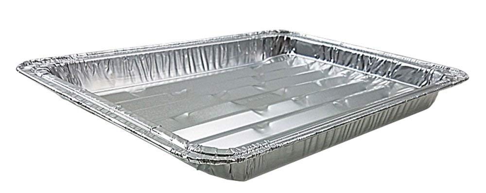 Pack of 15 Disposable Aluminum Broiler Pans – Good for BBQ, Grill Trays – Multi-Pack of Durable Aluminum Sheet Pans… 2 Pack of 15 Disposable Aluminum Broiler Pans – Good for BBQ, Grill Trays – Multi-Pack of Durable Aluminum Sheet Pans… - Image 3