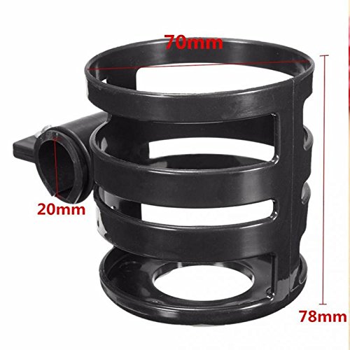 Gold Happy Bicycle Handlebar Bottle Holder Plastic Adjustable Bike Drink Cup Water Bottle Holder Bracket Rack Cage Cycling Bike - Thumbnail 7