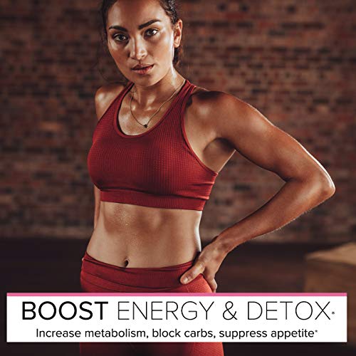 Premium Thermogenic Fat Burner Weight Loss Pills - Energy Boost, Appetite Suppressant, Carb Blocker, Natural Green Tea Extract Detox Cleanse and Keto Boost Supplement for Women Men (60 Capsules) - Thumbnail 3