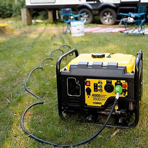 RVGUARD 4 Prong 30 Amp 100 Foot Generator Extension Cord, NEMA L1430P