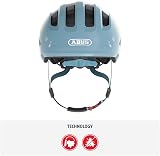 ABUS Smiley 3.0 Kids Helmet - Low Fit, Pigtail Space, Reflectors view 2