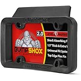 BumpShox 2.0 - Front Car Bumper Protection, Ultimate Front Bumper Guard. Front Bumper Protection License Plate Frame. Tougher Than Steel !
