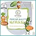 Kitopia's Premium Nut Milk Bag. Use As A Yoghurt Maker, Cheesecloth Or Coffee Filter. Includes Recipe's