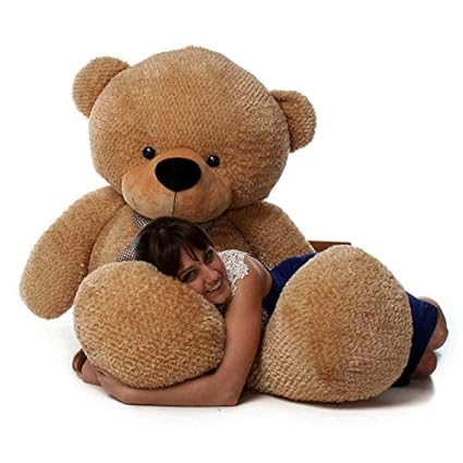 TEDDY WEDDY Dark Brown 4 Feet Cute ,Loveable\ Huggable Teddy Bear for Gift and for self to Any one Sister , Brother , Some one speacialcompatible in All Conditions_KWE_228
