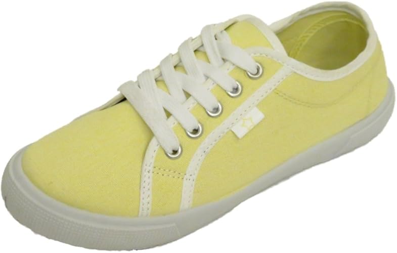 yellow canvas shoes womens