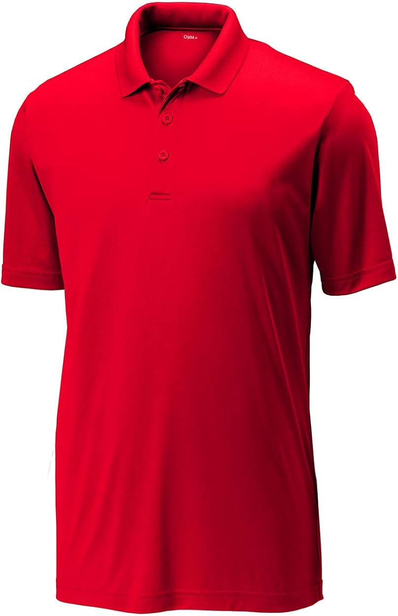 Opna Mens Dry-Fit Golf Polo Shirts: Clothing