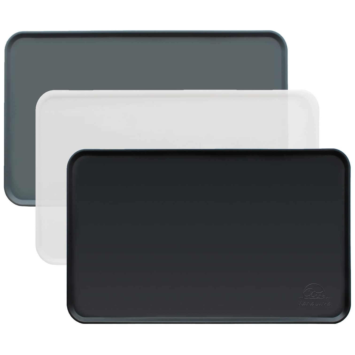 KaraLuna Basic Silicone Bowl Mat (black, Large)