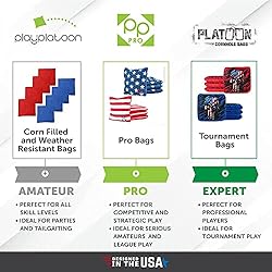 Play Platoon Weather Resistant Cornhole Bags - Set