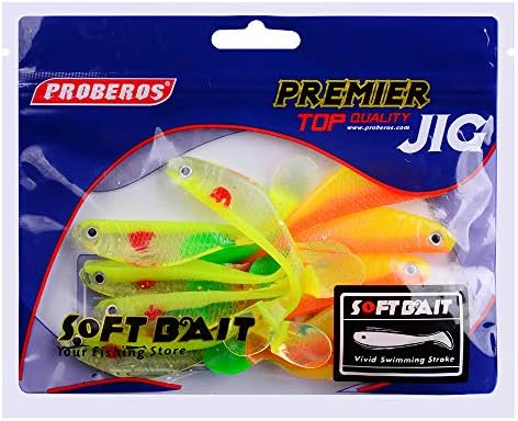 vissen Grub Fishing Lures T Tail Paddle Curly Tail Plastic Soft Lure Fishing Gear