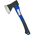 FEENIX Pro Products, FEENIX 27020 Hatchet Axe with Fiberglass Handle 600g 21oz, Blue, 14-1/2In