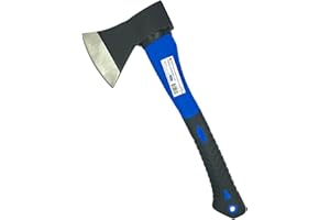 FEENIX Pro Products, FEENIX 27020 Hatchet Axe with Fiberglass Handle 600g 21oz, Blue, 14-1/2In