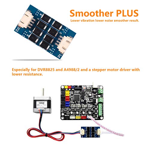 3pcs TL Smoother Plus Addon Module, 3D Printer Accessories Filter for Pattern Elimination Motor Clipping Filter A4988 and DRV8825 3D Printer Stepper Motor Drivers Terminator Reprap MK8 I3