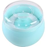 Topwon Baby Powder Puff Kit for Body Powder Container Dusting Powder Case for Baby&amp;Mom