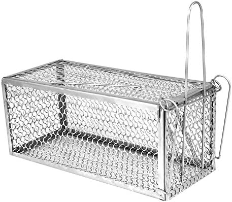 Corner Biz Garden - Mice Repeller Non Toxic Stainless Steel Mole Mouse Trap Cage Rodent Animal Rat Hamster Squirrel Control Catch Pest Reject