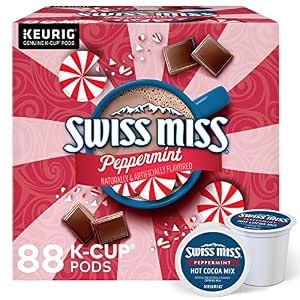 Swiss Miss Peppermint Hot Cocoa, Keurig 