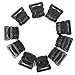 MagiDeal 10pcs Black Plastic Camping Awning Tent C Clips for 10mm-13mm Poles