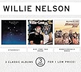 Willie Nelson Album: «3 Pak: Stardust / One for Road / Honeysuckle Rose» (Front side)