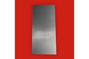 GENERIC Metoro Steel 18 gauge Metal Plate. 12"x24". Cold Rolled Steel Sheets Offer a Variety of Outstanding Properties, Including Easy formability and a Smooth, Clean Surface, and is Easy to Weld.