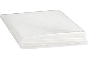 SICCOMA Plastic Greenhouse Film Sheeting Cover Hoop House Cover 6 mil Thickness Greenhouse Polyethylene Film Garden Plant Cover Sheeting Freeze Frost Protection UV Resistant (6.5 ft x 6.5 ft)