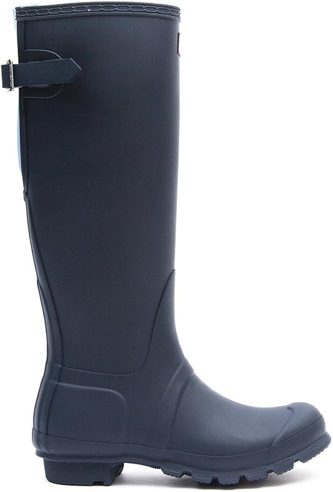 navy blue hunter wellies