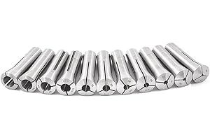 HHIP 3900-0007 11 Piece R8 Collet Set (1/8-3/4 Inch By 16THS)