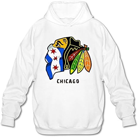 CRIS Schedule Preseason Indian Chicago Hawks Hoodie White For Men