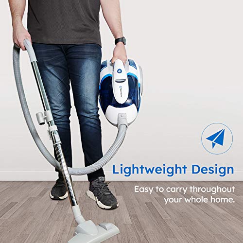 Vacmaster Bagless Canister Vacuum Portable Cyclonic Corded Vacuum