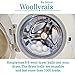 Leirai Wool Dryer Balls - Pack of 6 XL - Organic Natural Fabric Softener, Dryer Sheets Replaces, Chemical Free, Baby Safe, Shorten Drying Time, Lingerie Bra Laundry Bag