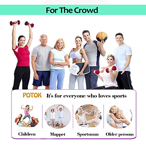 Potok Resistance Bands, 1.5 Meter Premium Quality Fitness Bands for Pilates, Yoga, Strength Training, Physiotherapy and Rehabilitation, for Men Women (3Pack(Green+Yellow+Orange))