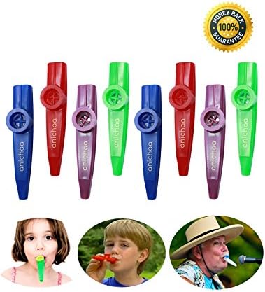 Kazoo Bulk Kazoos Musical Instruments Premium Kazoo Party Pack Favor For Kids Non-Toxic, Hard Plastic Won't Be So Easy For The Kids To Break
