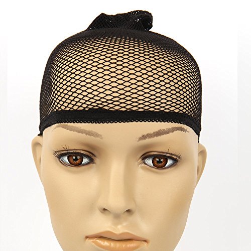 Buy Wig Cap Liner Human Hair Wigs for Women Black Nylon Stretch Net