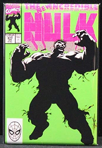 Amazon Com The Incredible Hulk 377 Comic Book Cover Refrigerator Magnet Kitchen Dining