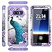 PIXIU Unique Flower Pattern Compatible with Samsung Galaxy S25 FE case,Heavy Duty Dual Layer Shockproof Full-Body Protective Sturdy Hybrid Cute Rugged Case for Women,Girls,Kids