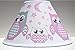 Pink Owl Lamp Shade Children's Woodland Forest Animal Nursery Room Decor