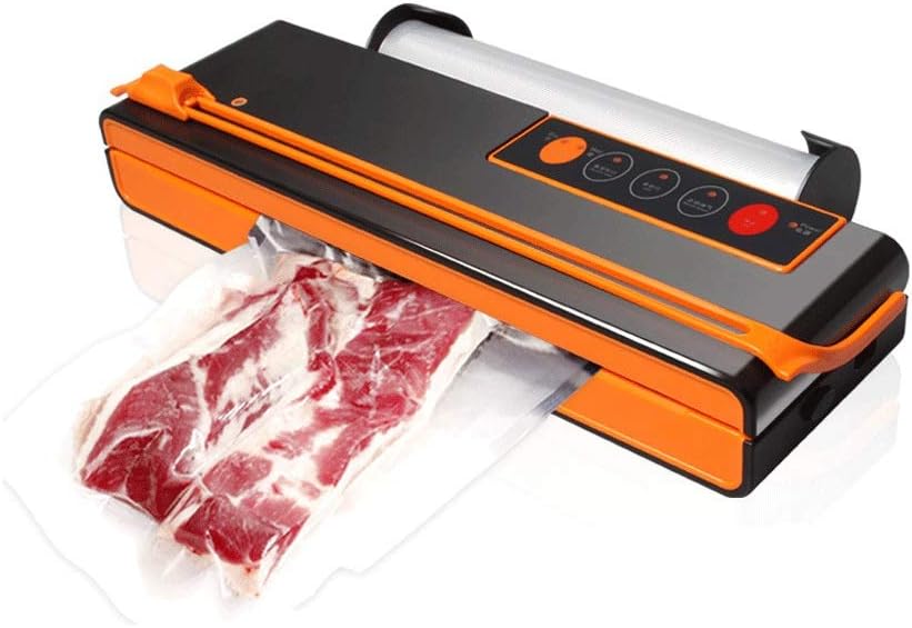 ZYK Vacuum Sealer Machine, Food Vacuum Air Sealing System with Full Automatic Bag Sealing Technology for Food Saver Storage， Plastic Bag Laminator Compressor