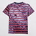Peppa Pig Train Tee George with Striped Embroidery Boy Short Sleeve T-shirt