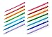 Color Mechanical Pencil 0.5mm 7 Color(Red/Blue/Pink/Orange/Green/Mint Blue/Lavender) Pens, Sticky Notes Value Set