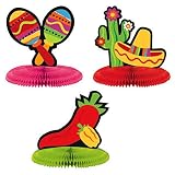Cinco De Mayo Fiesta Mini Honeycomb Table Centerpiece | Party Decoration