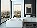 Hamilton Hills 24x36 inch Silver Framed Mirror | Large Rectangular Bathroom Mirrors for Wall | Floating Glass Panel Vanity with Border | Wall-Mounted Mirror for Decor | Hangs Horizontal or Vertical