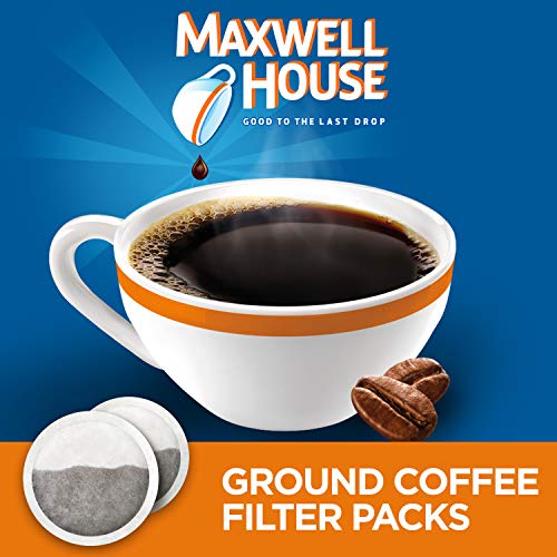 Maxwell House Original Medium Roast Ground Coffee Filter Packs (40