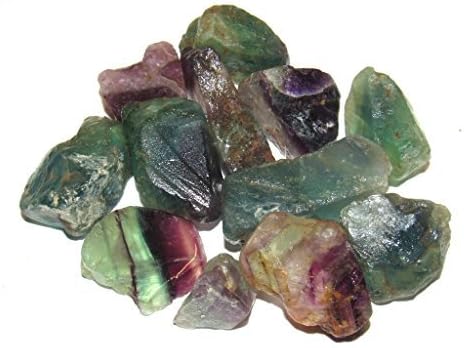 Zentron Crystal Collection Natural Rough Rainbow Fluorite (11 Pound)