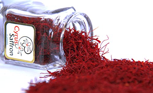 Spanish Saffron (2 Gram) Crystal Jar [SUPER NEGIN] NON-GMO, organically grown