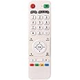 Baiko White Remote Control, Controller Replacement Compatible with LOOL Loolbox IPTV Box Great BEE IPTV and Model 5 or 6 Arabic Box Accessories