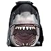 OrrinSports Felt Fabric School Backpack Bags 3D Animal Print Cute Hiking Laptop Daypacks Shark-16