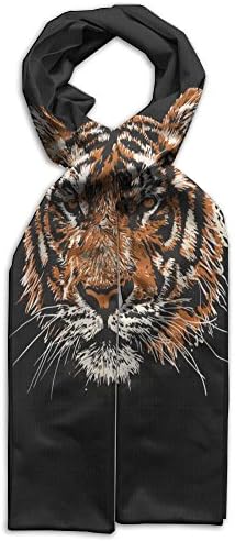 Tiger The King Of The Forest Scarves Popularized Soft Baby Girls Headcarf Lightweight Printed Scarf Fashion Scarf