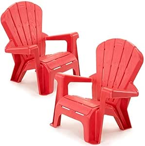 Amazon.com: Kids or Toddlers Plastic Chairs 2 Pack Bundle ...