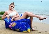 Inflatable Lounger Chair with portable carry bag for various uses
