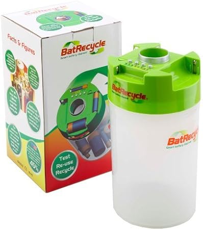 BatRecycle - Un contenedor para reciclar con un probador integrado: Amazon.es: Electrónica